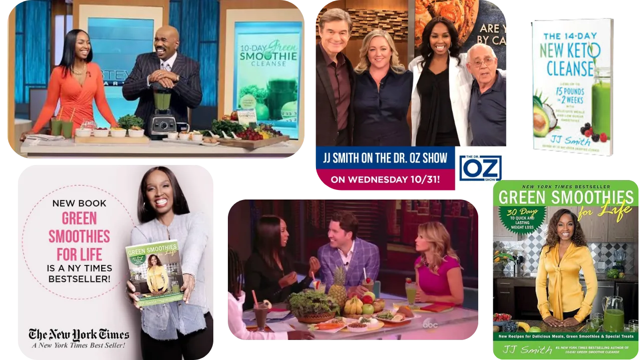 JJ Smith featured across TV shows and bestselling books