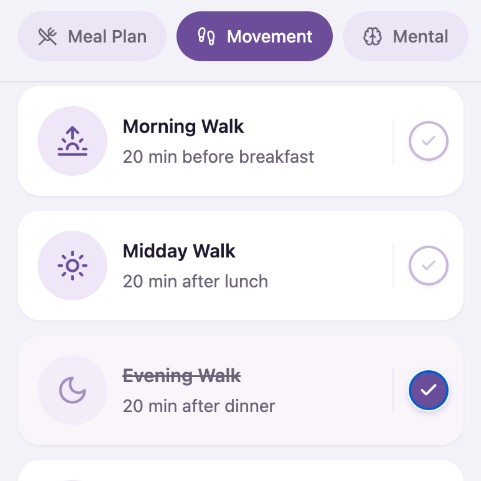 A plan made for your body.
