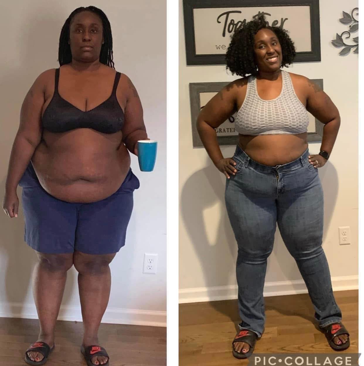 Sister transformation before and after