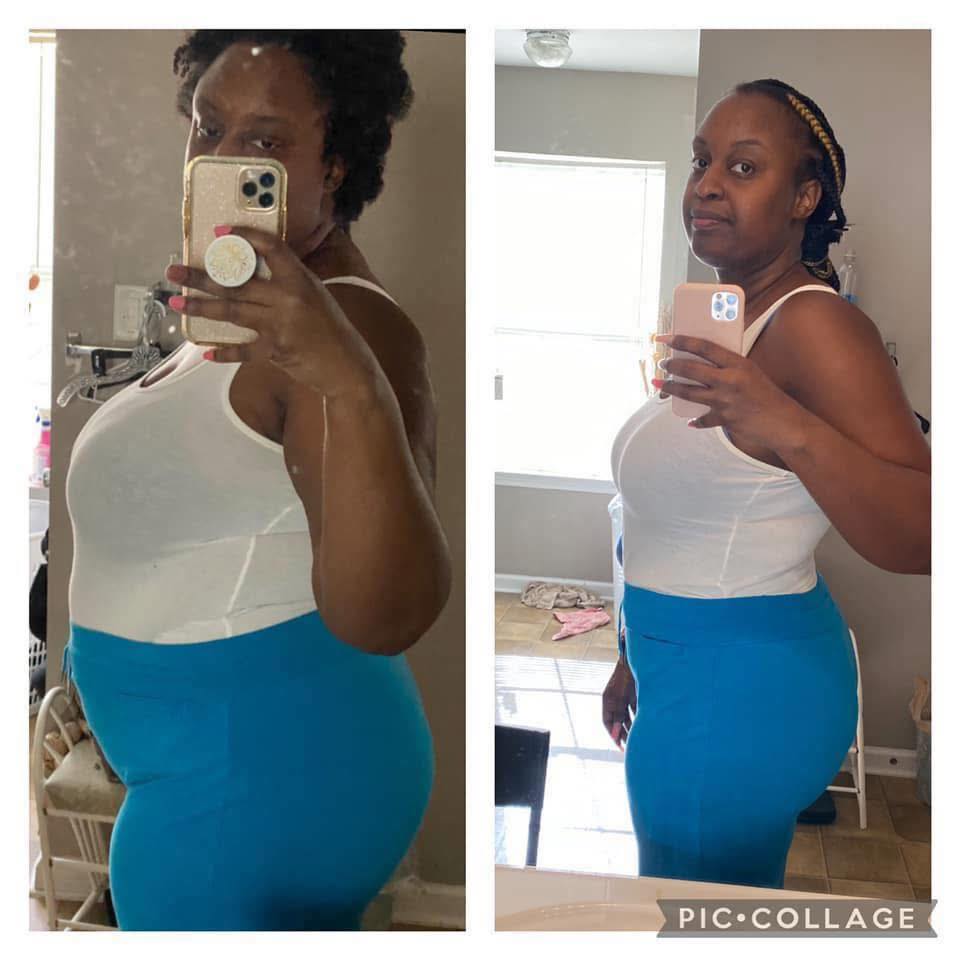 Sister transformation before and after