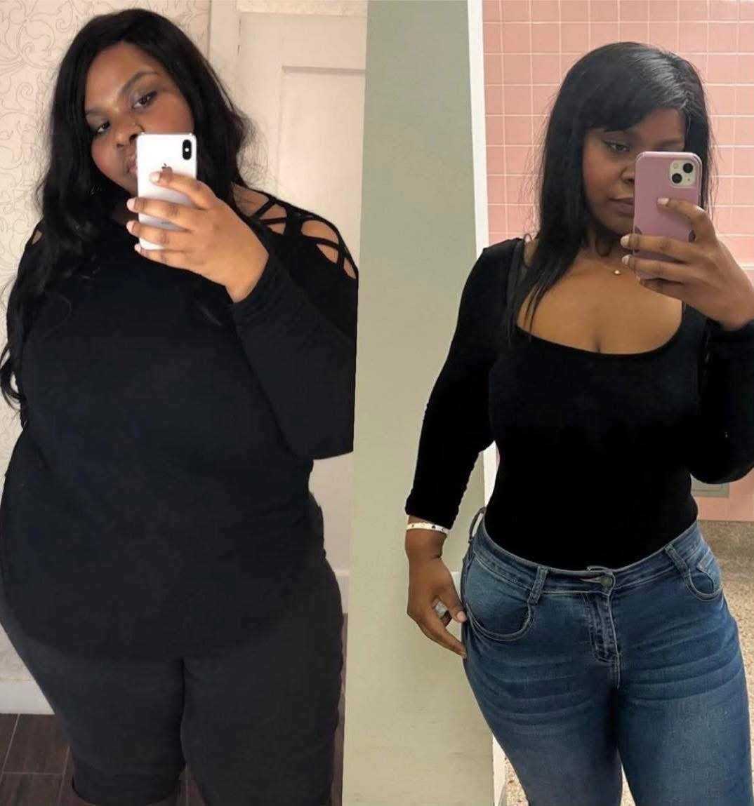 Sister transformation before and after