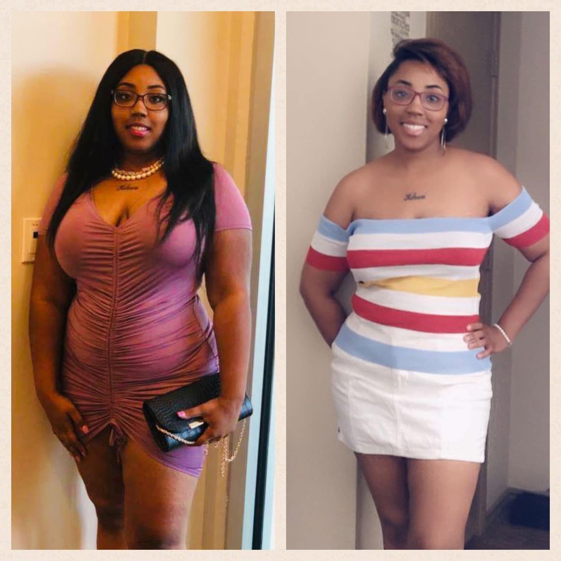 Sister transformation before and after