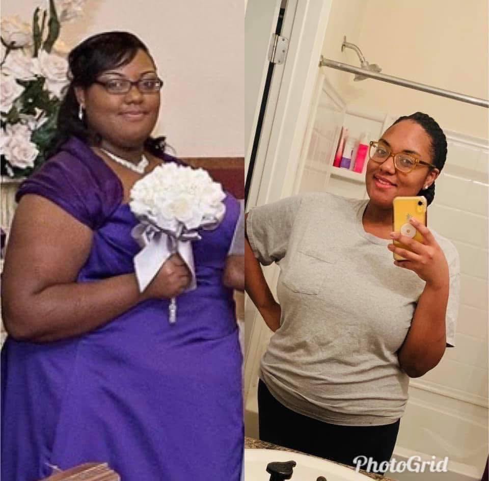 Sister transformation before and after