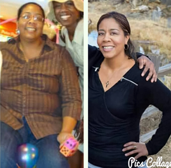 Sister transformation before and after